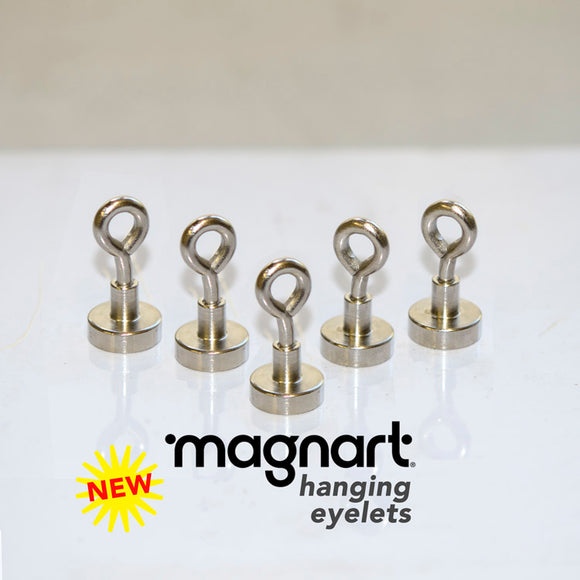 Magnart 32mm Eyelet Magnets | 8 Pack