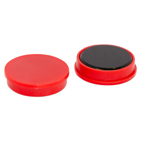 Magnart Button Magnet - Red